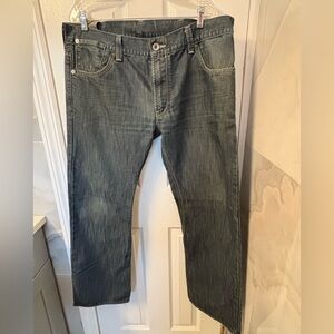 Levi's Men's Dark Gray Straight Jeans